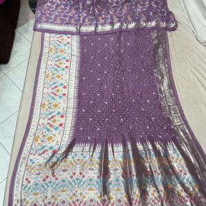 Premium Paithani Exclusive Saree - Majestic Mauve (BPE-08)