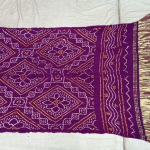 Exclusive Modal Silk Dupatta - Royal Purple (MED-01)