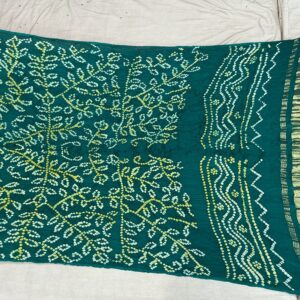 Exclusive Modal Silk Dupatta - Teal Rama Green (MED-02)