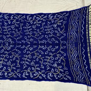 Exclusive Modal Silk Dupatta - Classic Navy Blue (MED-06)