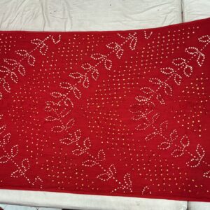 Premium Modal Silk Cross Ambadal Dupatta - Crimson Red (MAD-04)