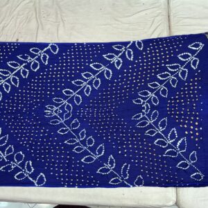 Premium Modal Silk Cross Ambadal Dupatta - Royal Blue (MAD-05)