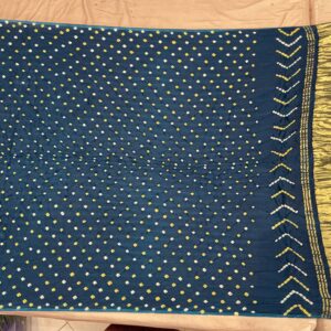 Premium Modal Silk Dupatta - Indigo Blue(MSD-01)
