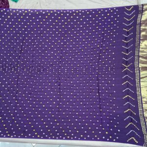 Premium Modal Silk Dupatta - Artistic Purple (MSD-05)