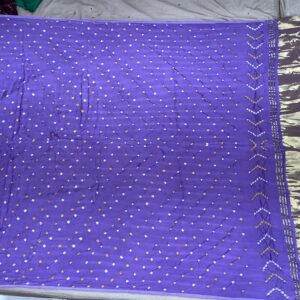 Premium Modal Silk Dupatta - Shaded Violet (MSD-06)