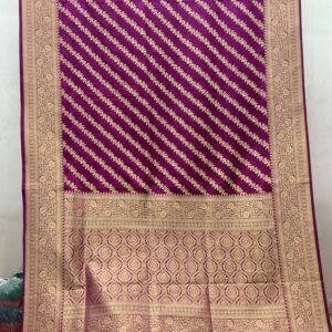 Exclusive Banarasi Silk Saree - Festive Pink (PBS-05)