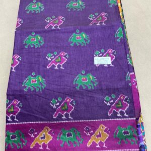 Premium Patola Without Border Saree – Lavender Hue (PSWB-19)