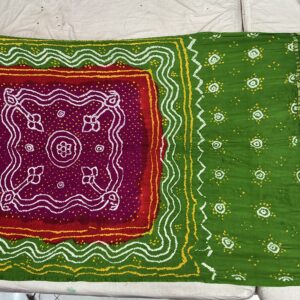 Premium Pure Gajji Silk Dupatta – Green  (GDD-17)