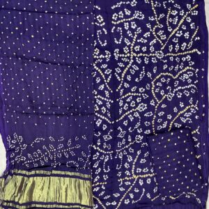 Premium Modal Silk Dress Material – Navy Blue (MDM-14)