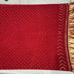 Premium Modal Silk Dupatta – Royal Red (MSD-10)