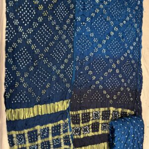 Ombray Exclusive Dress Material – Royal Blue Shaded (OEDM-13)