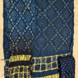 Ombray Exclusive Dress Material – Teal & Blue Gradient (OEDM-15)