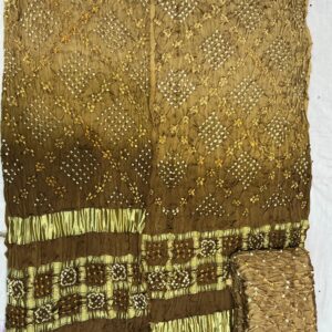 Ombray Exclusive Dress Material – Olive Gold Shaded (OEDM-03)