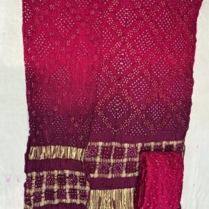 Ombray Exclusive Dress Material – Rich Magenta Shaded (OEDM-41)