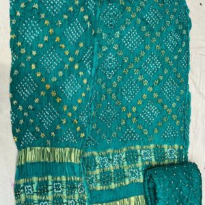 Ombray Exclusive Dress Material – Turquoise Sea Green (OEDM-07)