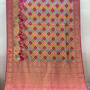 Minakari Mondal Slik – Heritage Maroon (MMS-10)