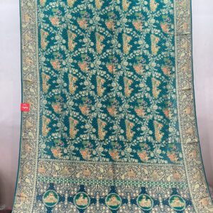 Minakari Mondal Slik – Bottle Green (MMS-13)