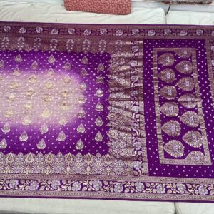 Premium Patola Golden Zari Saree – Orchid Purple (PBG-11)